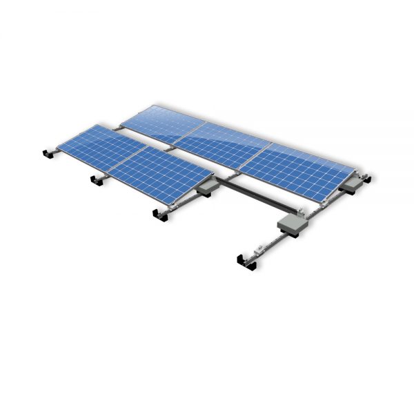 Van der Valk Producten bij Solartoday - Fotovoltage - verbindings- en bevestigingselementen - Alu voor voet ValkPro+ P/L10° zijkant