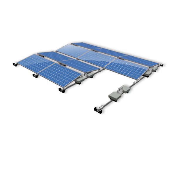 Van der Valk Producten bij Solartoday - Fotovoltage - verbindings- en bevestigingselementen - Alu voor voet ValkPro+ P/L10° zijkant